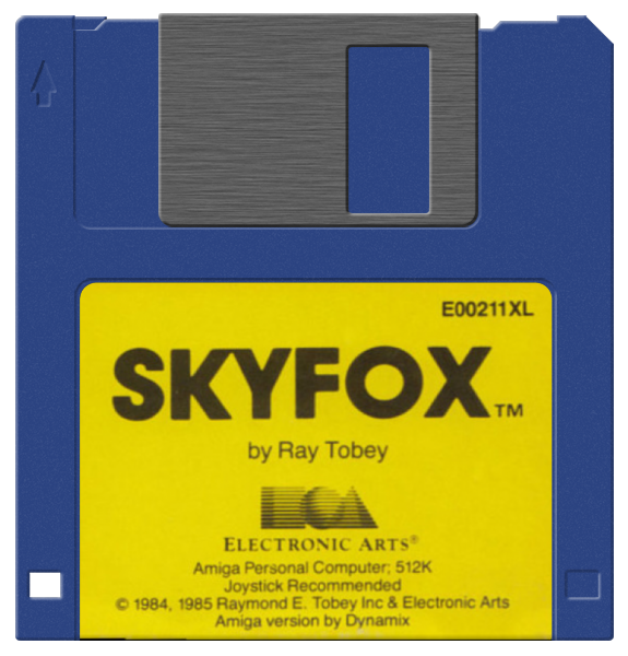 Skyfox media 5 for Amiga
